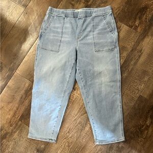 Madewell pull-on relaxed jeans